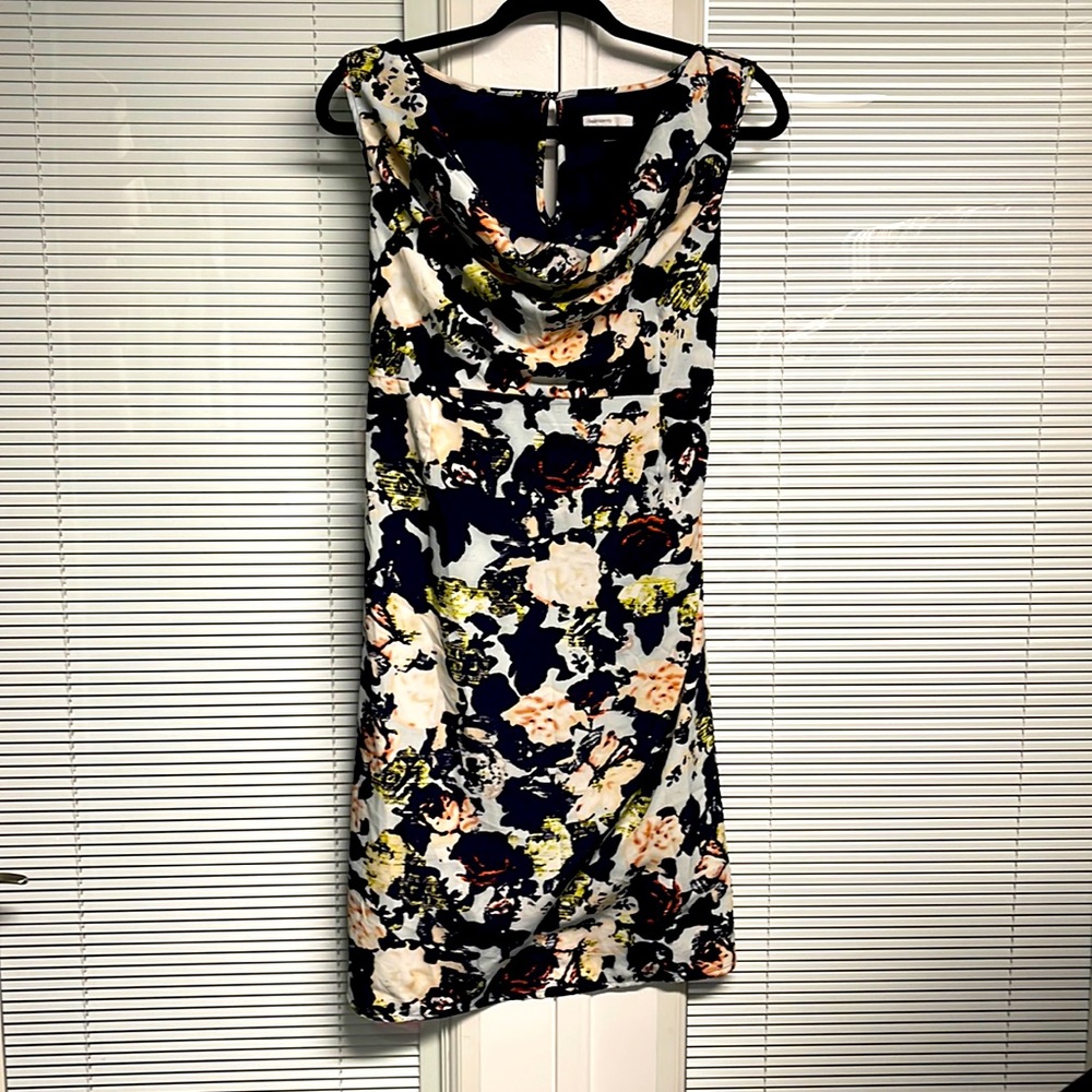GAP SLEEVELESS FLORAL MATERNITY DRESS
